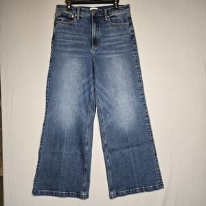 Pistola Lana Wide Leg High Rise Jeans Size 32 Cider Wash